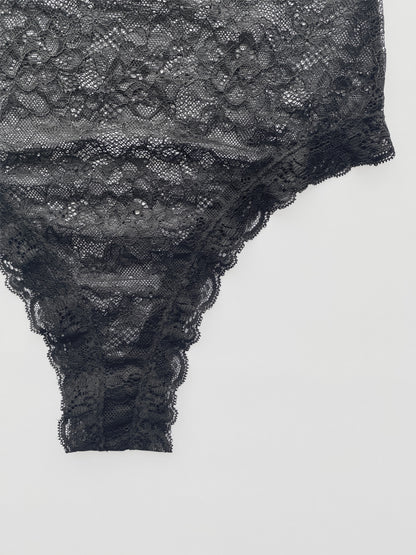 Black Lace Bodysuit