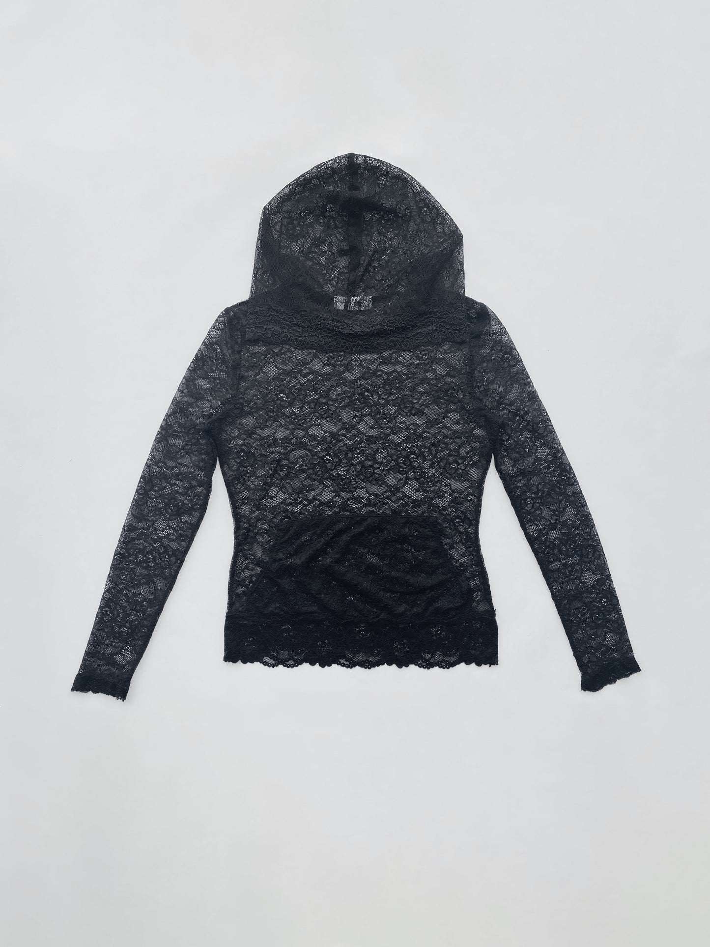 Black Lace Hoodie