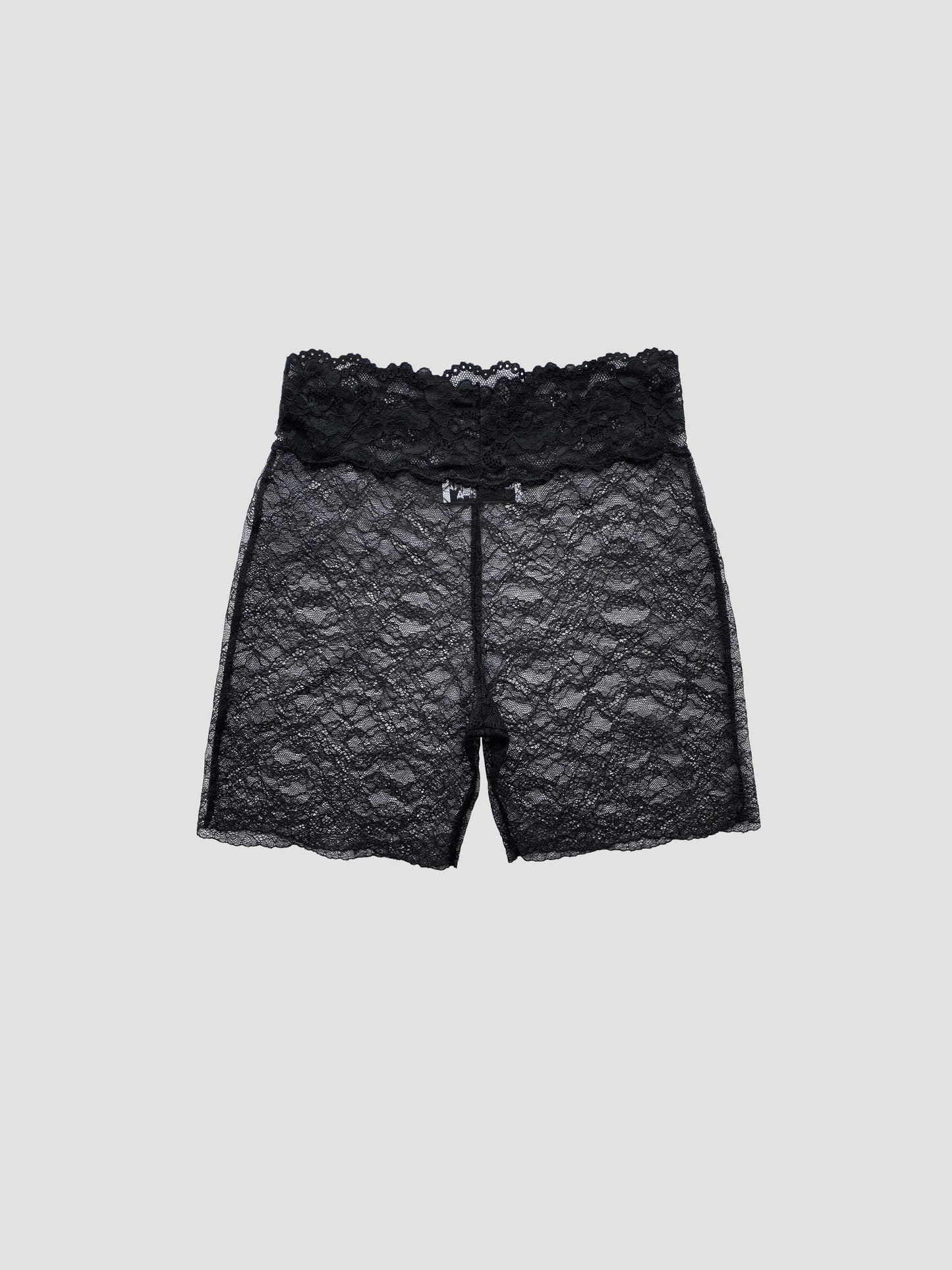 Black Lace Shorts