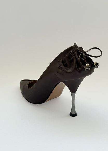 Brown Bow Opinci Pumps