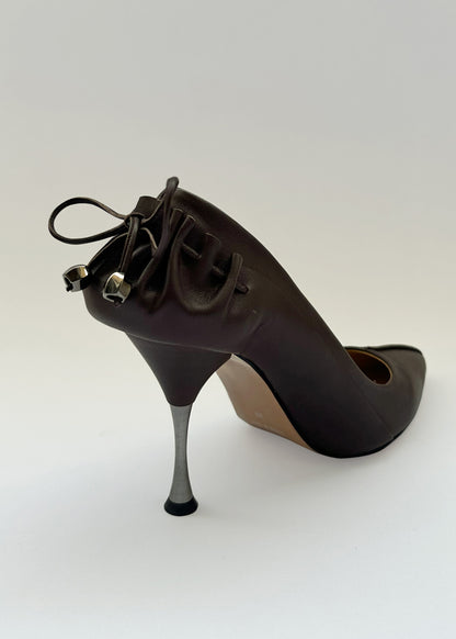 Brown Bow Opinci Pumps